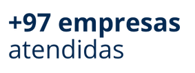 +97 empresas atendidas